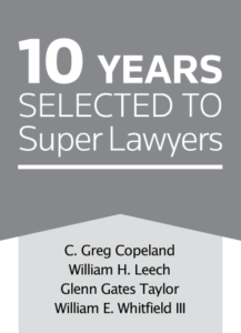 Copeland Cook Attorneys Recognized as 2017 